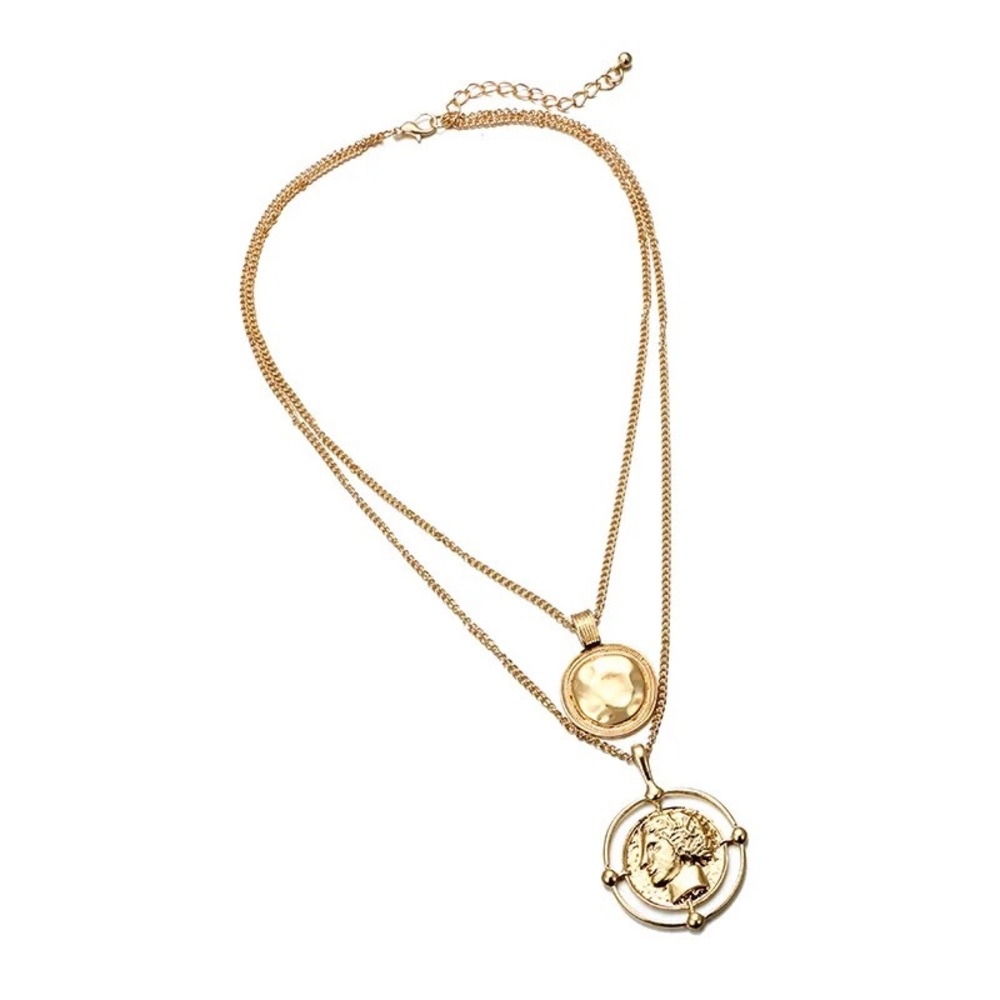 New Vintage 18 K Gold plated necklace - Picture 3 of 6